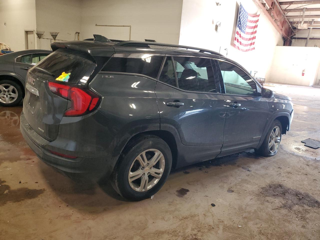 2019 GMC Terrain VIN 3GKALTEV3KL290830 Copart auction photo, front end / undercarriage damage thumbnail 3