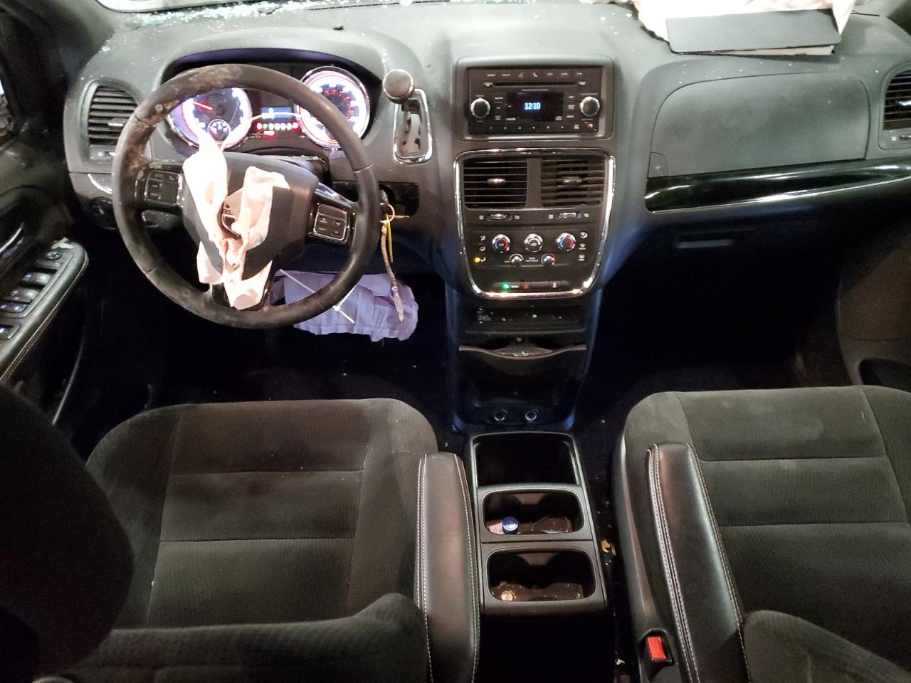 2017 Dodge Caravan VIN 2C4RDGBG8HR563443 Copart auction photo, front end / side damage thumbnail 8