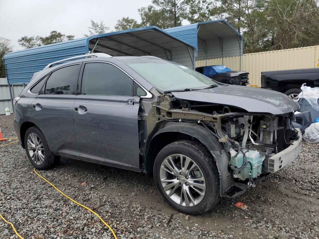 2014 Lexus RX VIN 2T2ZK1BA4EC142776 Copart auction photo, front end / stripped damage thumbnail 4