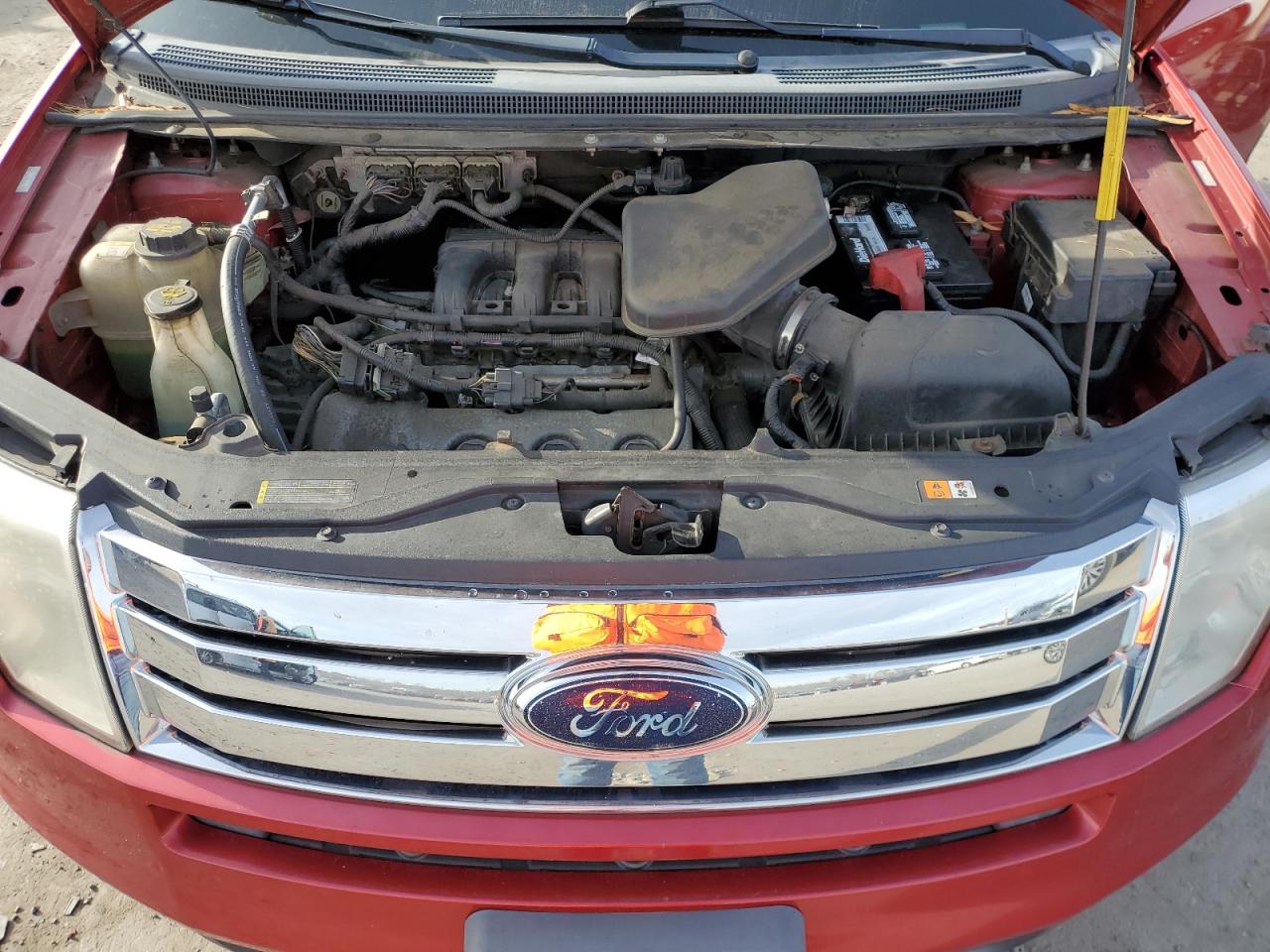2010 Ford Edge VIN 2FMDK3JC4ABA55438 Copart auction photo, rear end / minor dent/scratches damage thumbnail 12