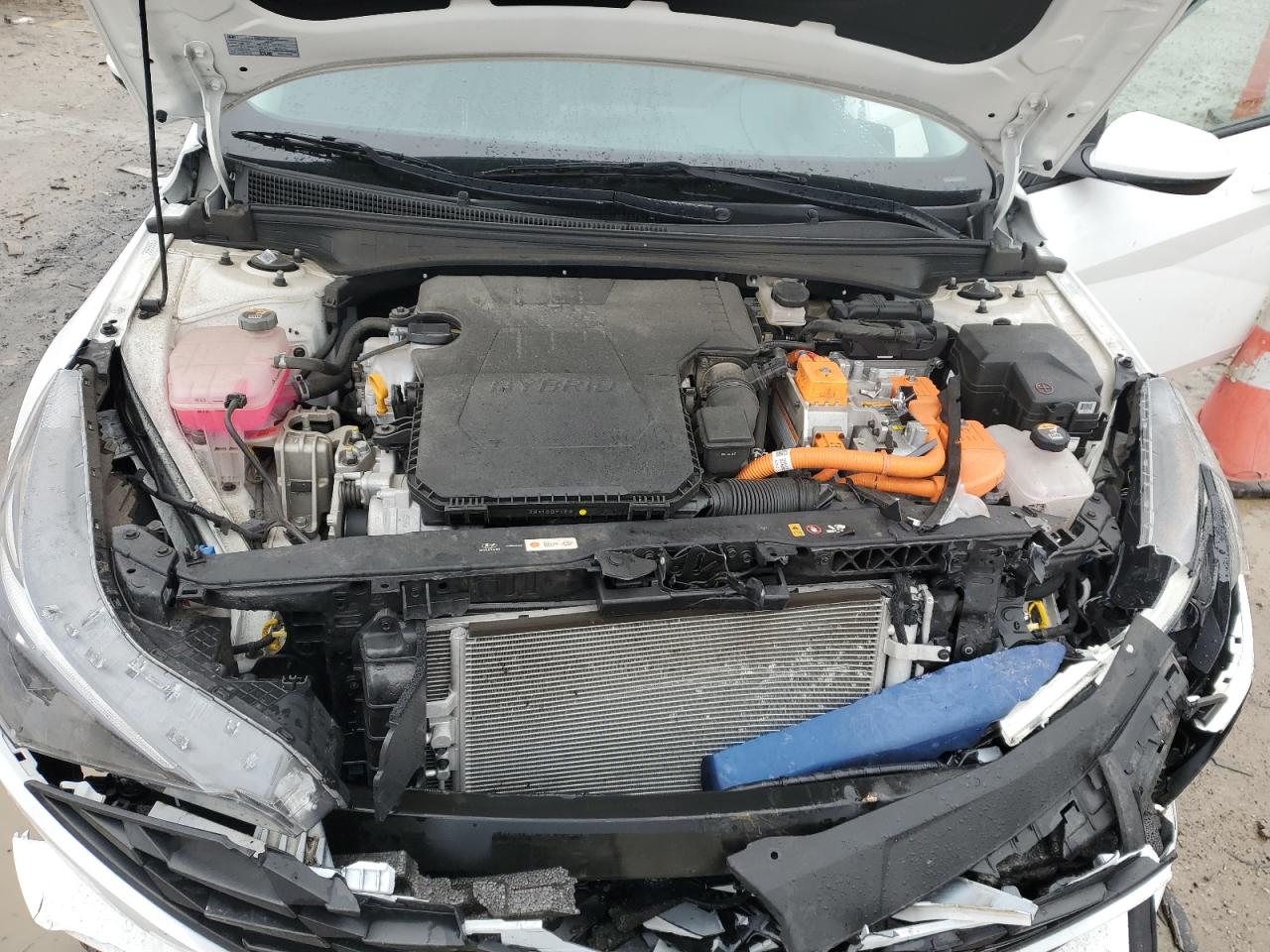2023 Hyundai Elantra VIN KMHLM4AJXPU033196 Copart auction photo, front end damage thumbnail 11