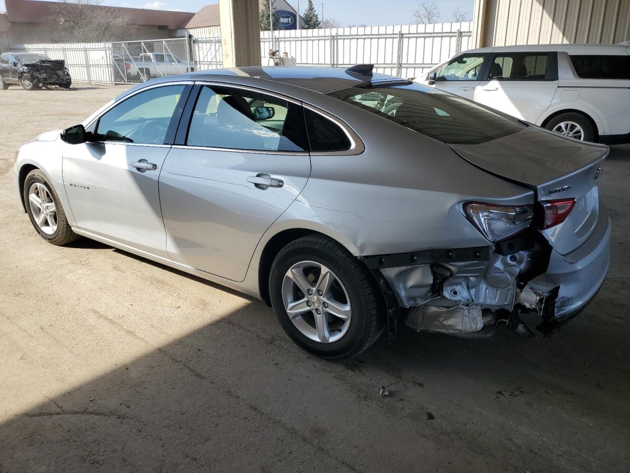 2021 Chevrolet Malibu VIN 1G1ZC5ST1MF002449 Copart auction photo, rear end damage thumbnail 2