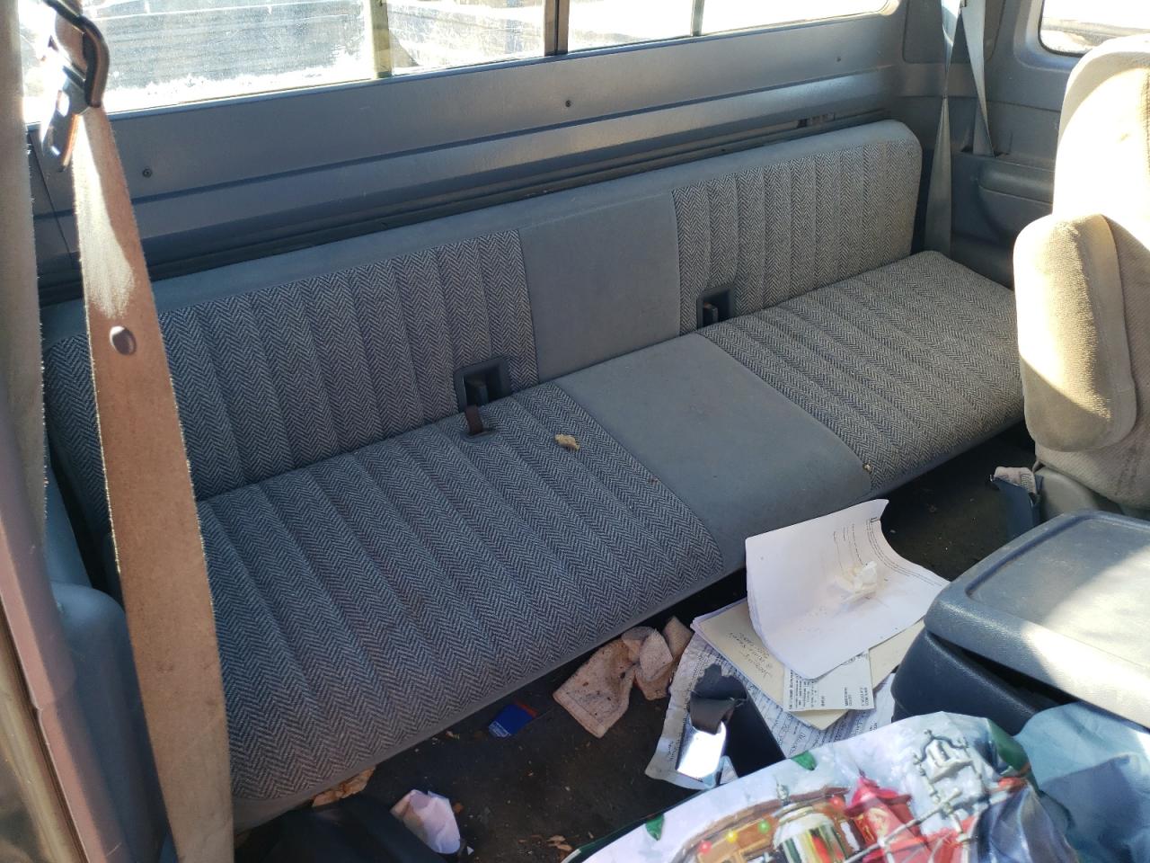 1993 Ford F-150 VIN 1FTEX15H7PKA75363 Copart auction photo, undercarriage / vandalism damage thumbnail 10