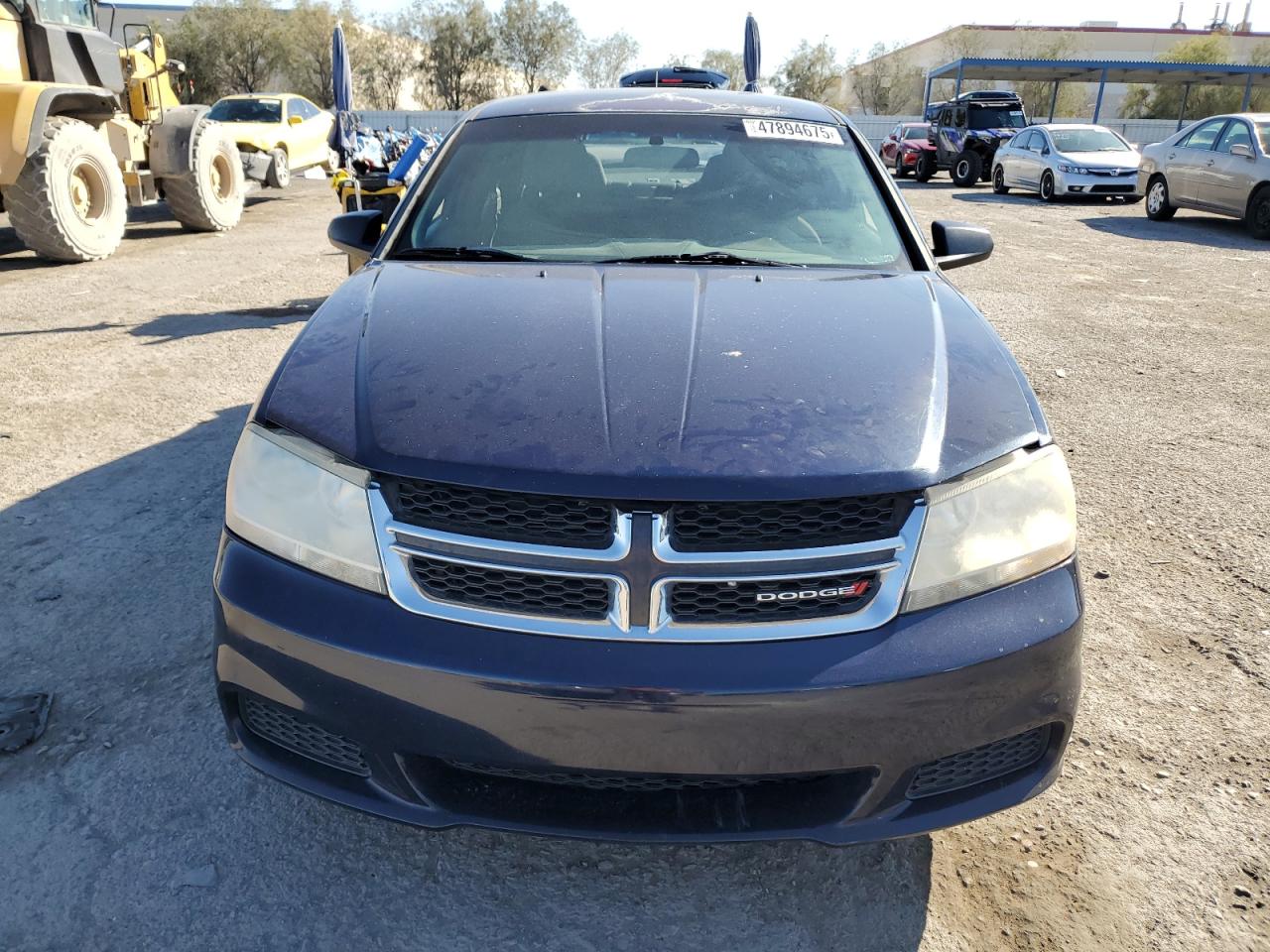 2014 Dodge Avenger VIN 1C3CDZABXEN129920 Copart auction photo, rear end damage thumbnail 5