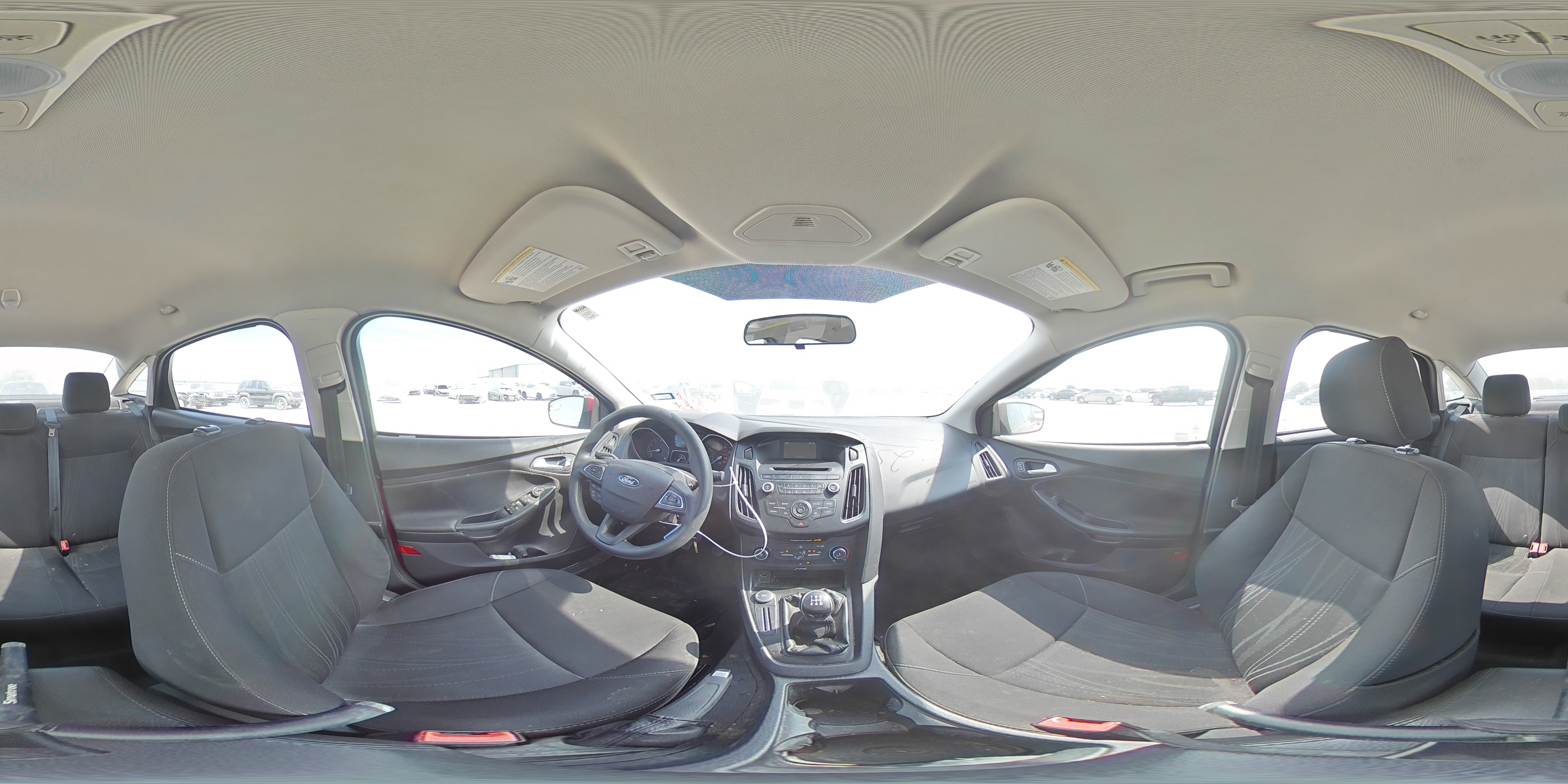 2015 Ford Focus VIN 1FADP3F20FL222560 Copart auction photo, side / minor dent/scratches damage thumbnail 12