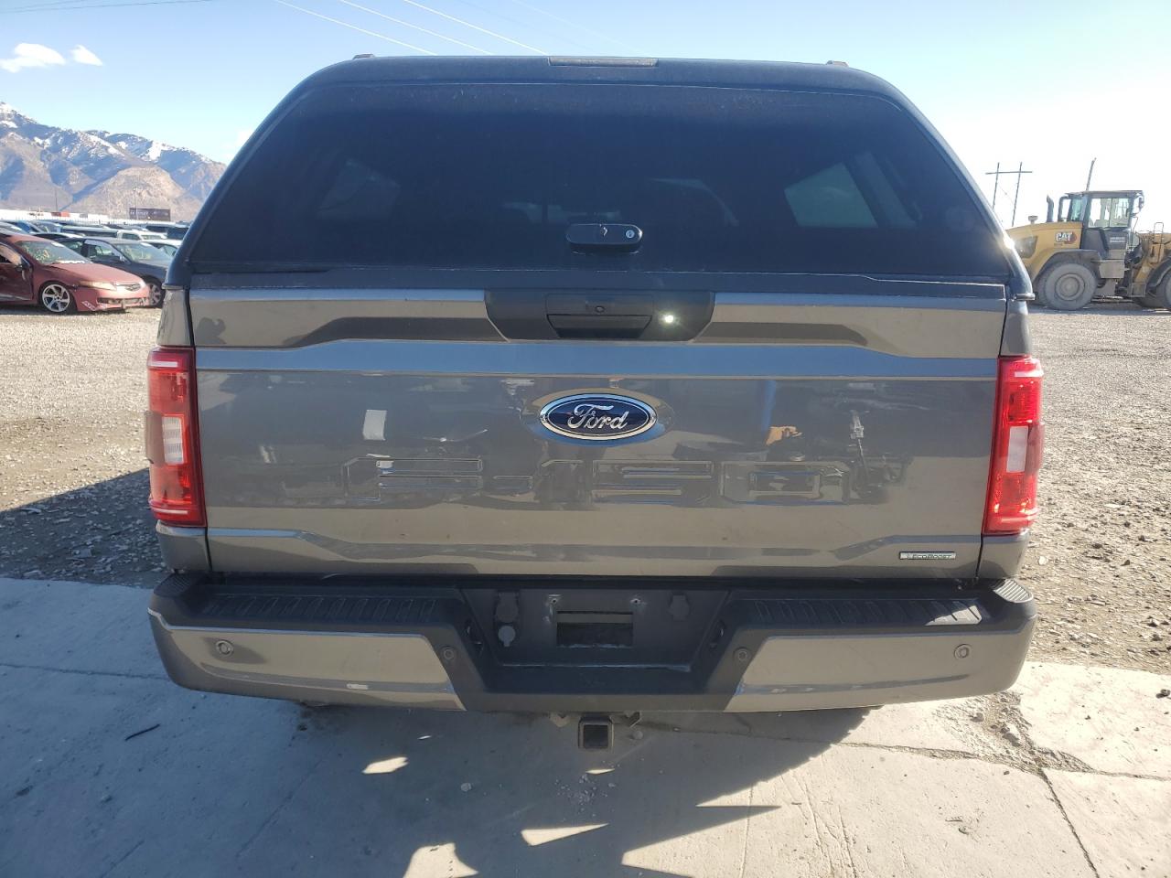 2021 Ford F-150 VIN 1FTEX1EP8MKD90661 Copart auction photo, rear end / side damage thumbnail 6