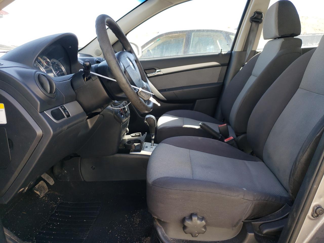 2009 Chevrolet Aveo VIN KL1TD66E19B635938 Copart auction photo, front end / hail damage thumbnail 7
