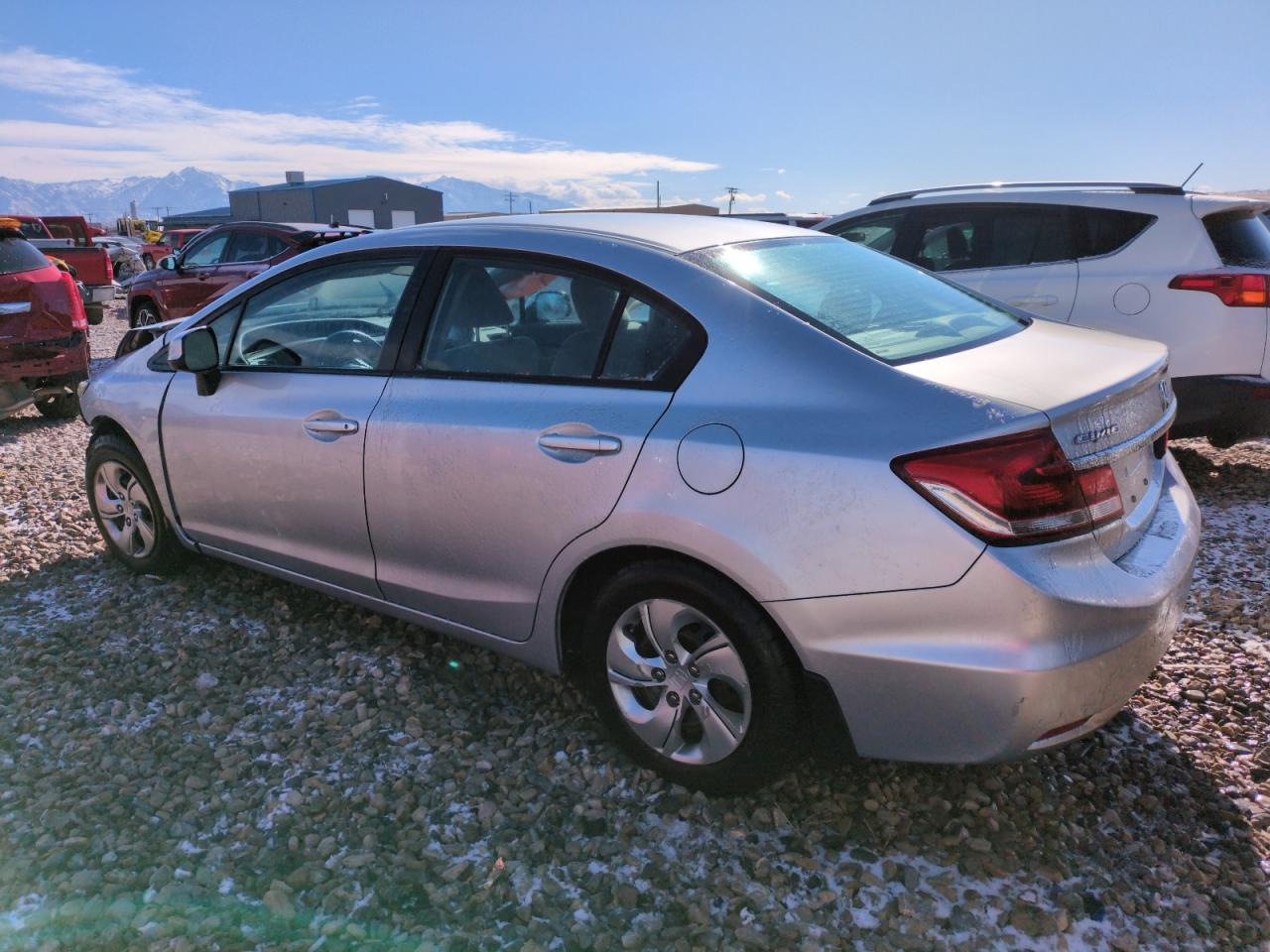 2013 Honda Civic VIN 19XFB2F51DE095555 Copart auction photo, front end damage thumbnail 2