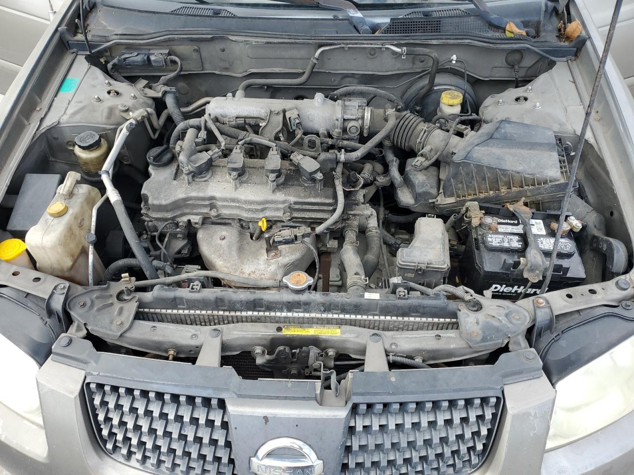 2004 Nissan Sentra VIN 3N1CB51D94L486938 Copart auction photo, side damage thumbnail 11
