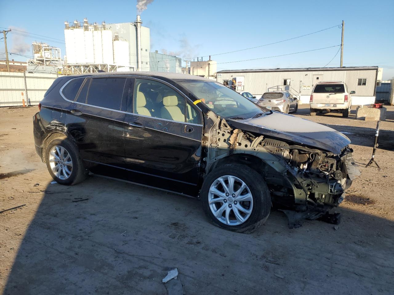 2020 Buick Envision VIN LRBFXBSA1LD093906 Copart auction photo, all over damage thumbnail 4