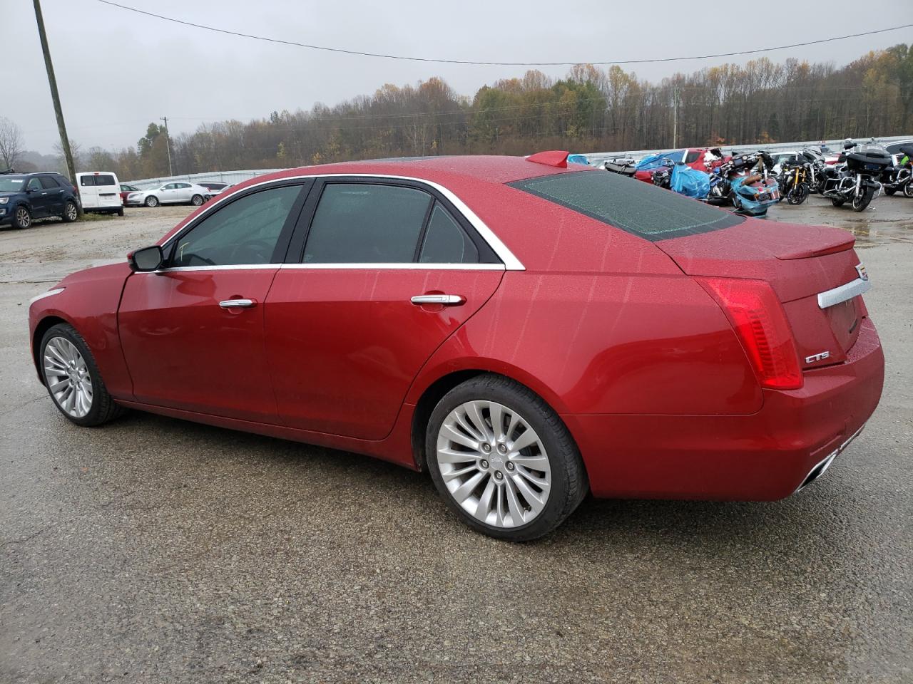 2015 Cadillac CTS VIN 1G6AS5S32F0136872 Copart auction photo, front end damage thumbnail 2