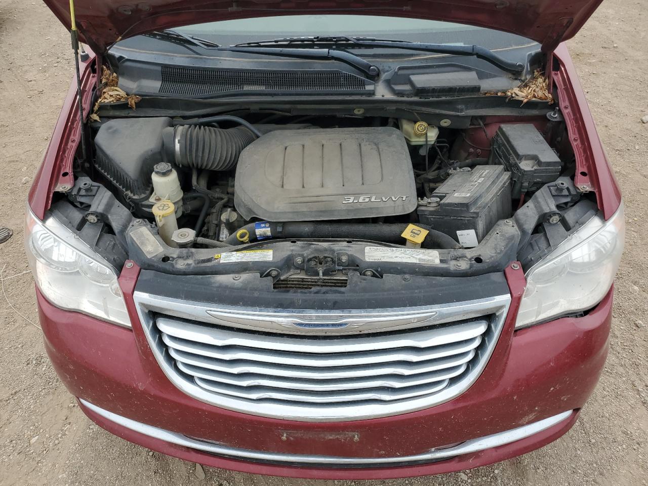 2012 Chrysler Town & Country VIN 2C4RC1CG3CR134038 Copart auction photo, side / rear end damage thumbnail 13