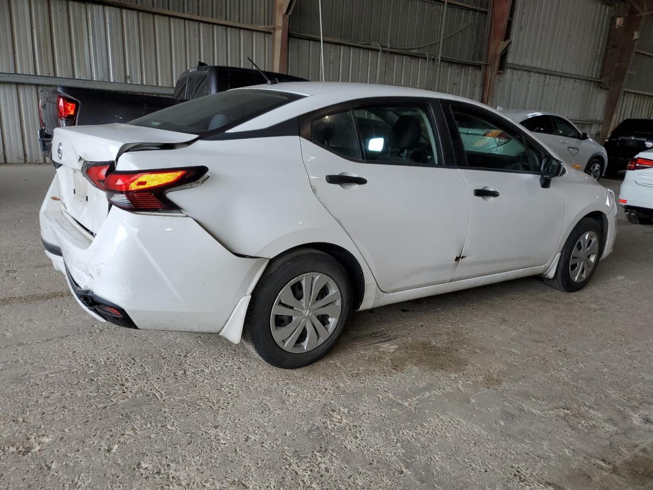 2021 Nissan Versa VIN 3N1CN8BV0ML822511 Copart auction photo, rear end / side damage thumbnail 3