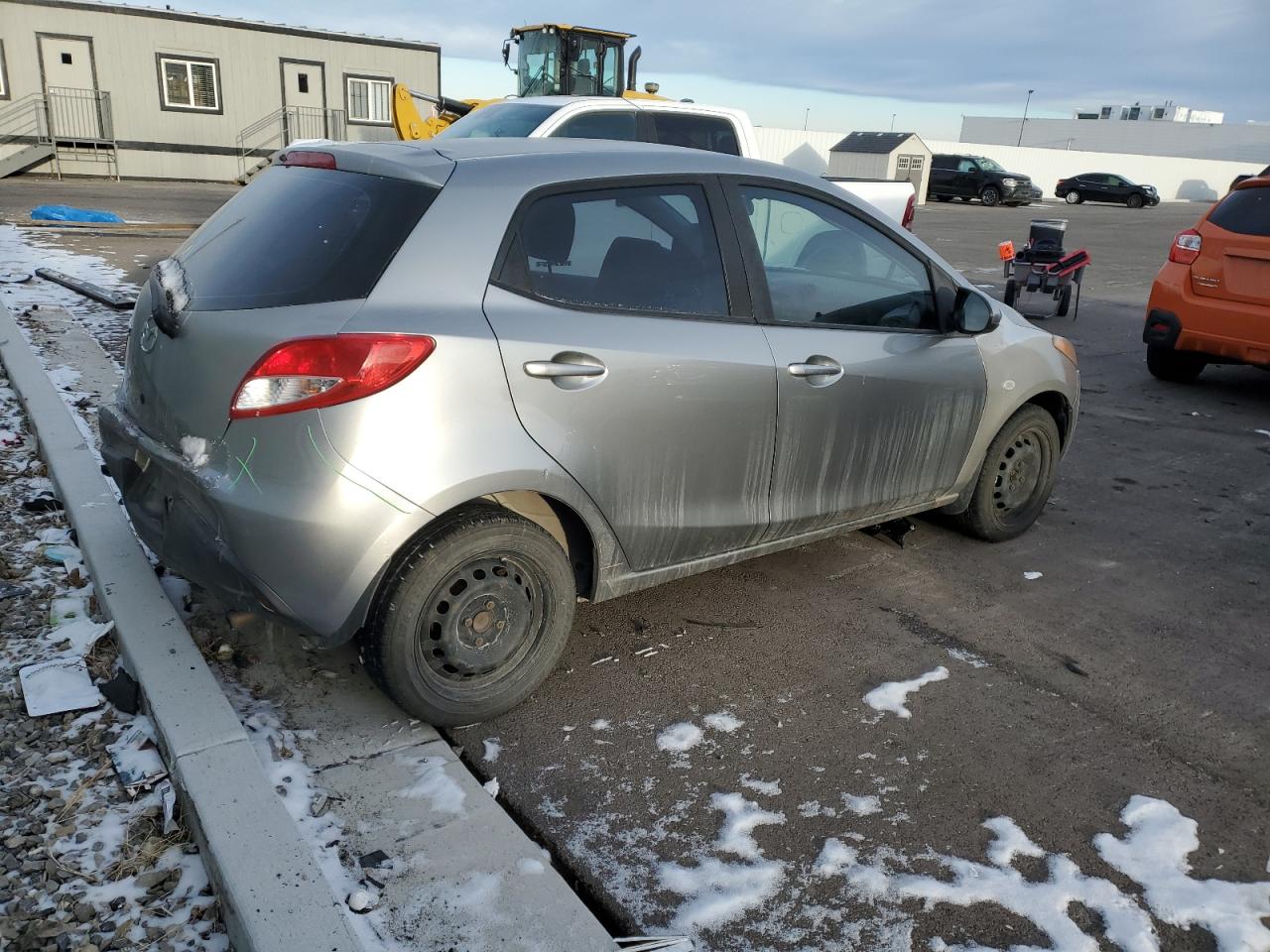 2011 Mazda 2 VIN JM1DE1HY3B0103385 Copart auction photo, all over damage thumbnail 3