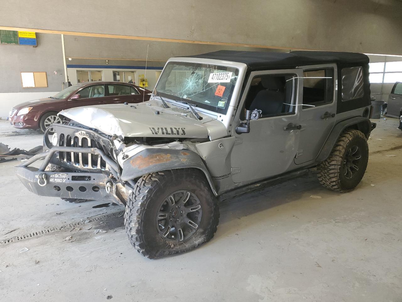 2017 Jeep Wrangler VIN 1C4BJWDG8HL742981
