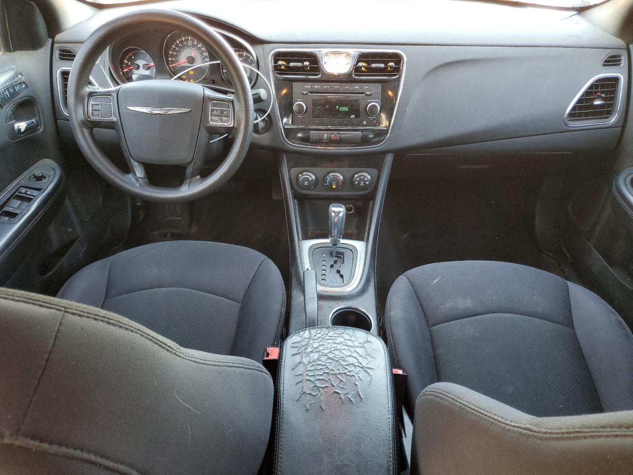2012 Chrysler 200 VIN 1C3CCBAB2CN217528 Copart auction photo, front end / rear end damage thumbnail 8