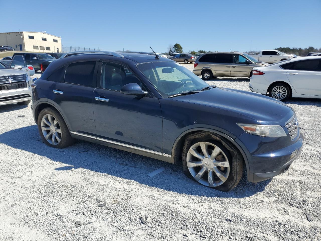 2006 Infiniti FX VIN JNRAS08U96X105111 Copart auction photo, undercarriage damage thumbnail 4