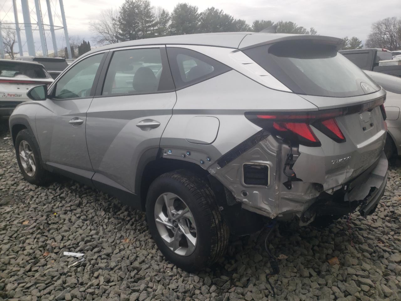 2024 Hyundai Tucson VIN 5NMJACDE1RH391553 Copart auction photo, rear end damage thumbnail 2