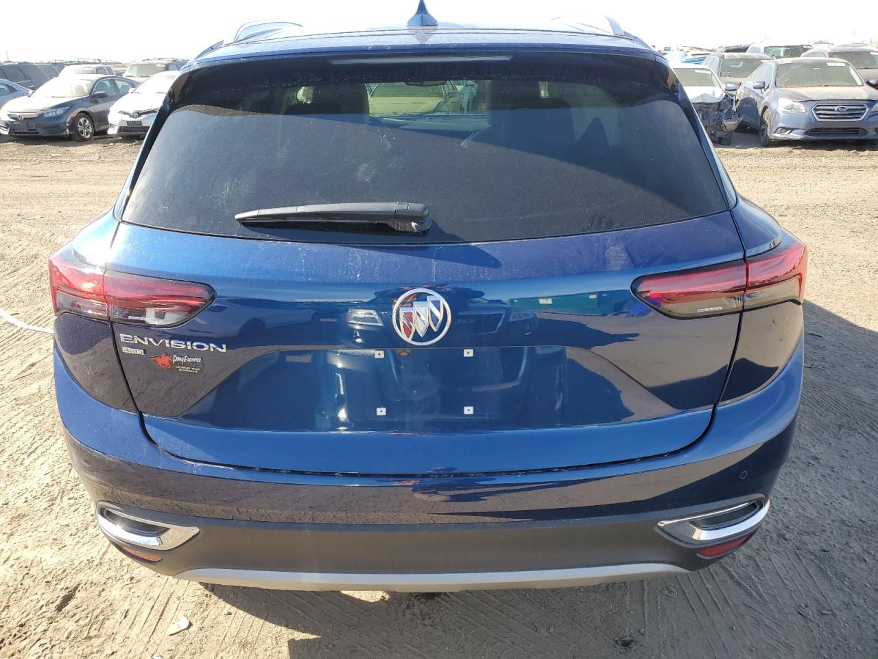 2022 Buick Envision VIN LRBFZPR44ND015551 Copart auction photo, side damage thumbnail 6