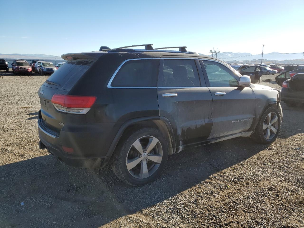 2014 Jeep Grand Cherokee VIN 1C4RJFCG6EC321529 Copart auction photo, front end / minor dent/scratches damage thumbnail 3