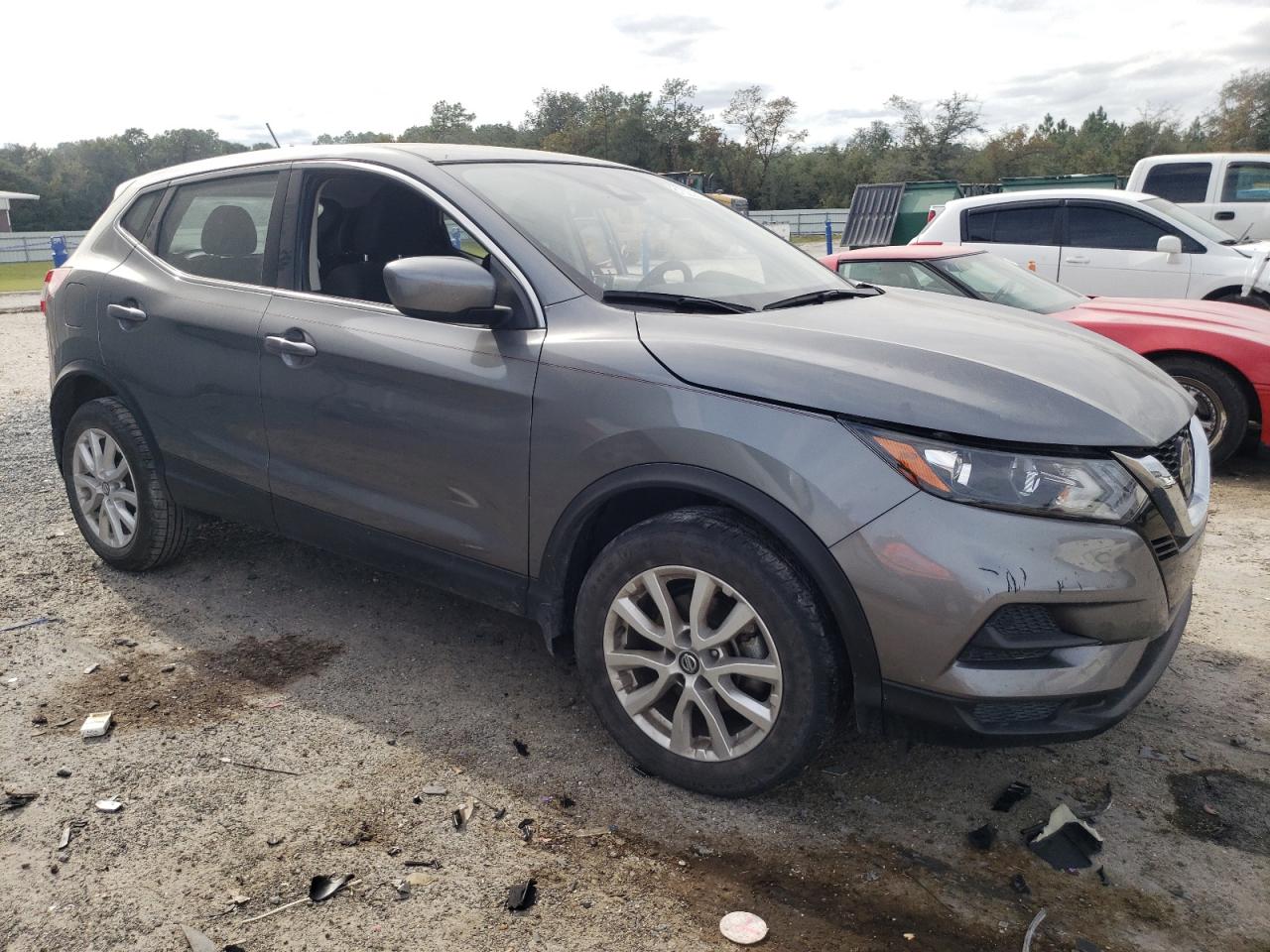 2021 Nissan Rogue VIN JN1BJ1AV8MW320789 Copart auction photo, side damage thumbnail 4