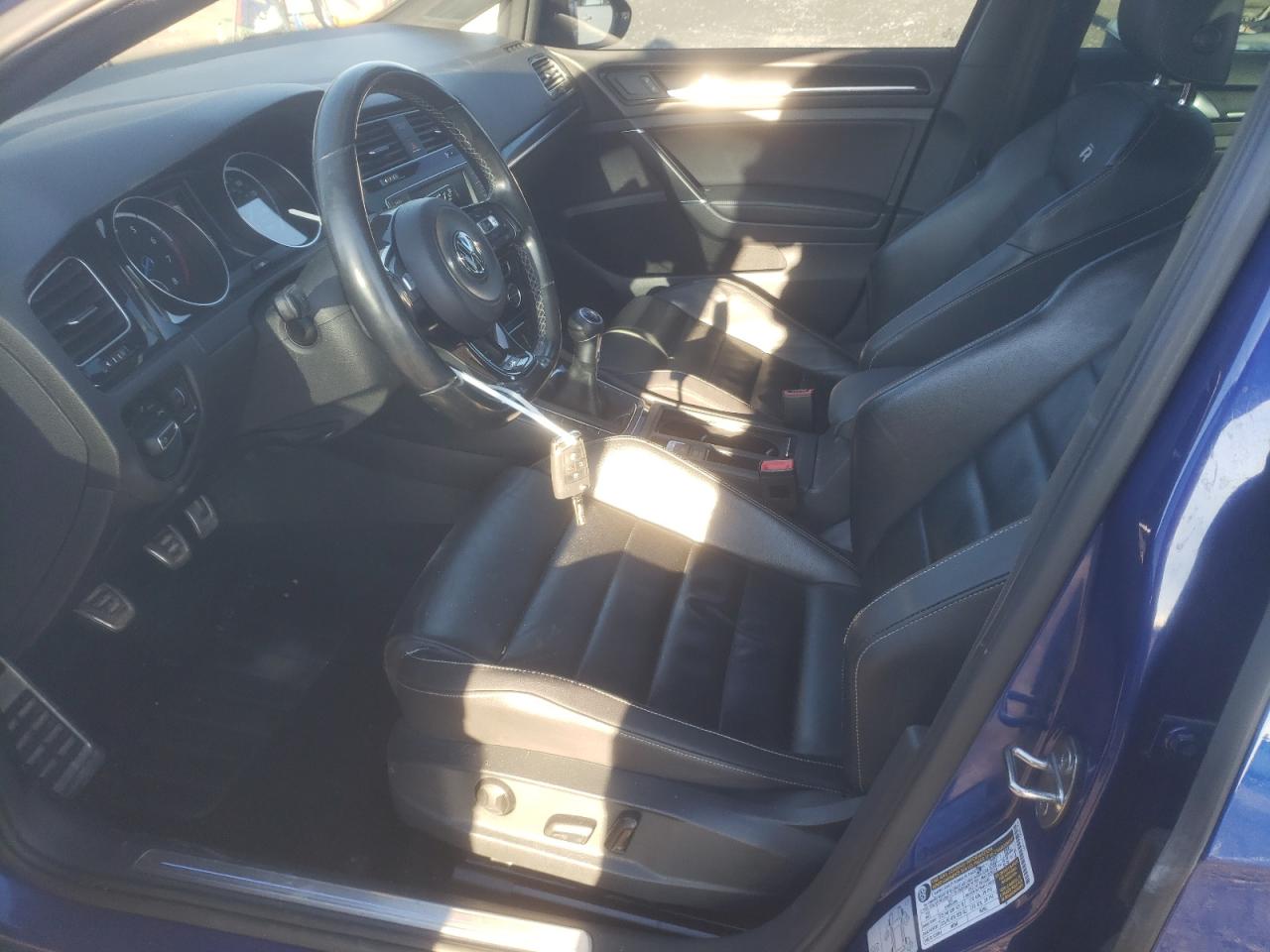 2016 Volkswagen Golf VIN WVWUF7AU3GW204762 Copart auction photo, rear end damage thumbnail 7