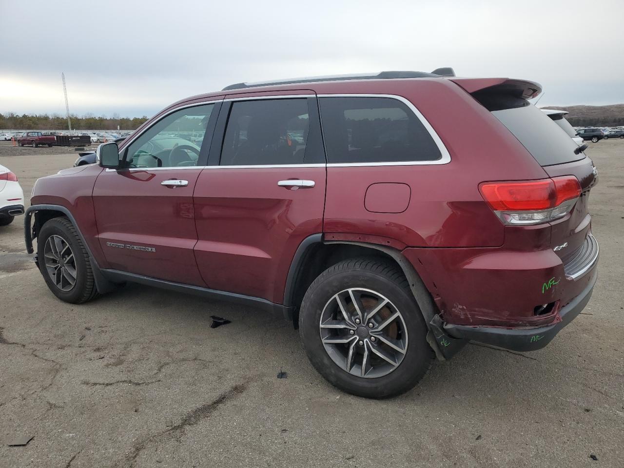 2019 Jeep Grand Cherokee VIN 1C4RJFBGXKC680346 Copart auction photo, rear end / front end damage thumbnail 2