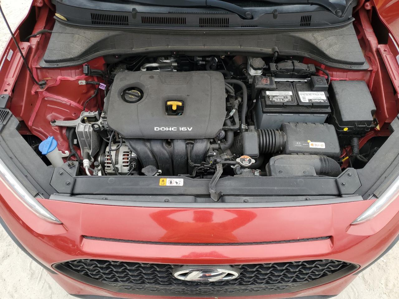 2021 Hyundai Kona VIN KM8K12AA9MU619361 Copart auction photo, side / minor dent/scratches damage thumbnail 14