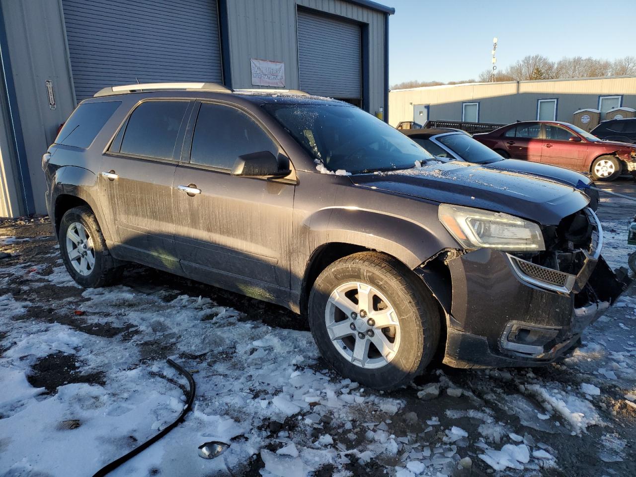 2016 GMC Acadia VIN 1GKKVPKD9GJ208759 Copart auction photo, front end / side damage thumbnail 4