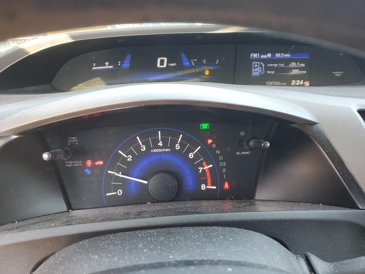 2012 Honda Civic VIN 19XFB2F5XCE367468 Copart auction photo, front end / minor dent/scratches damage thumbnail 9