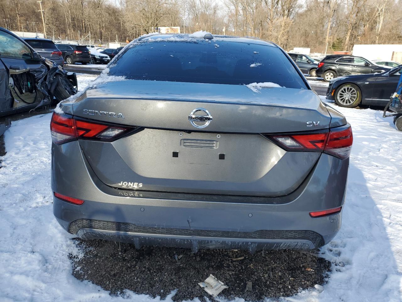 2022 Nissan Sentra VIN 3N1AB8CV6NY229514 Copart auction photo, front end / minor dent/scratches damage thumbnail 6