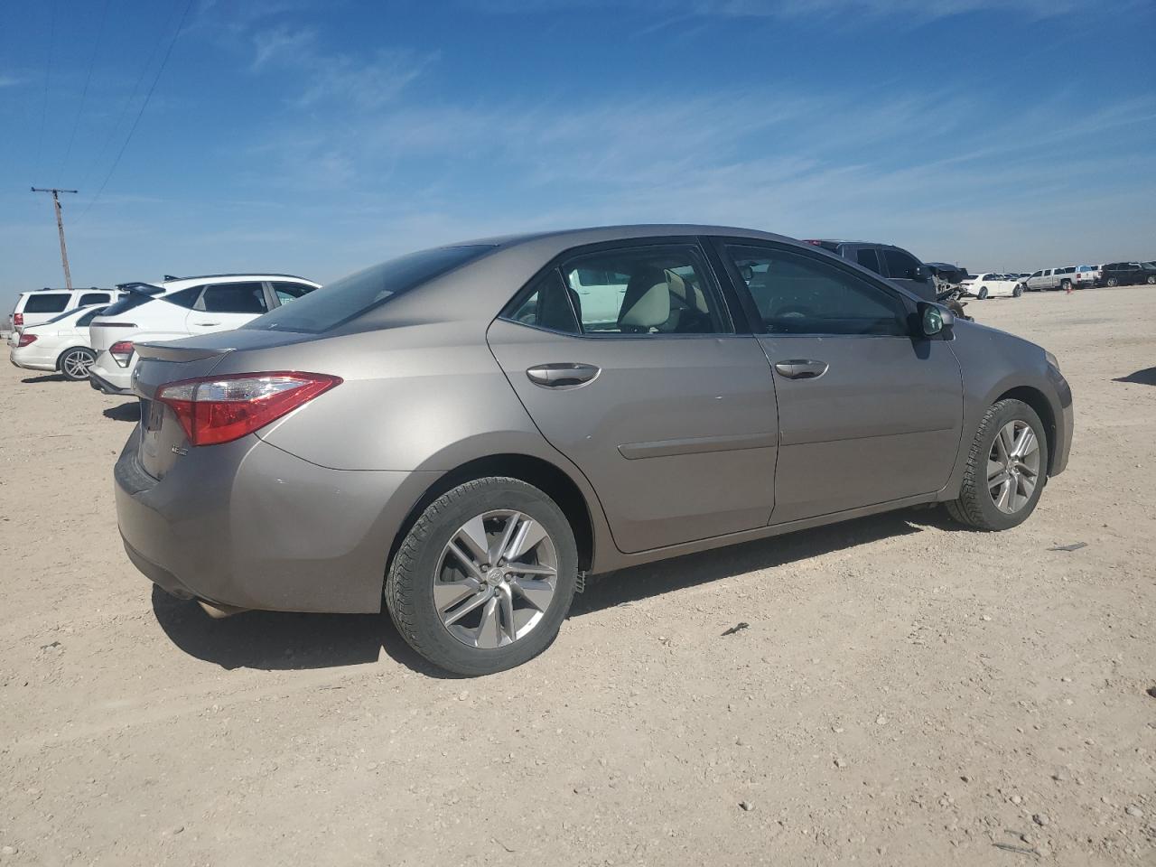 2016 Toyota Corolla VIN 5YFBPRHE7GP434523 Copart auction photo, hail / minor dent/scratches damage thumbnail 3