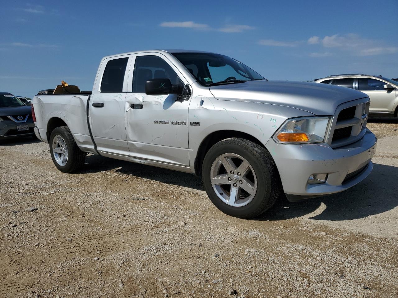 2012 Dodge RAM VIN 1C6RD6FT4CS181281 Copart auction photo, side / minor dent/scratches damage thumbnail 4