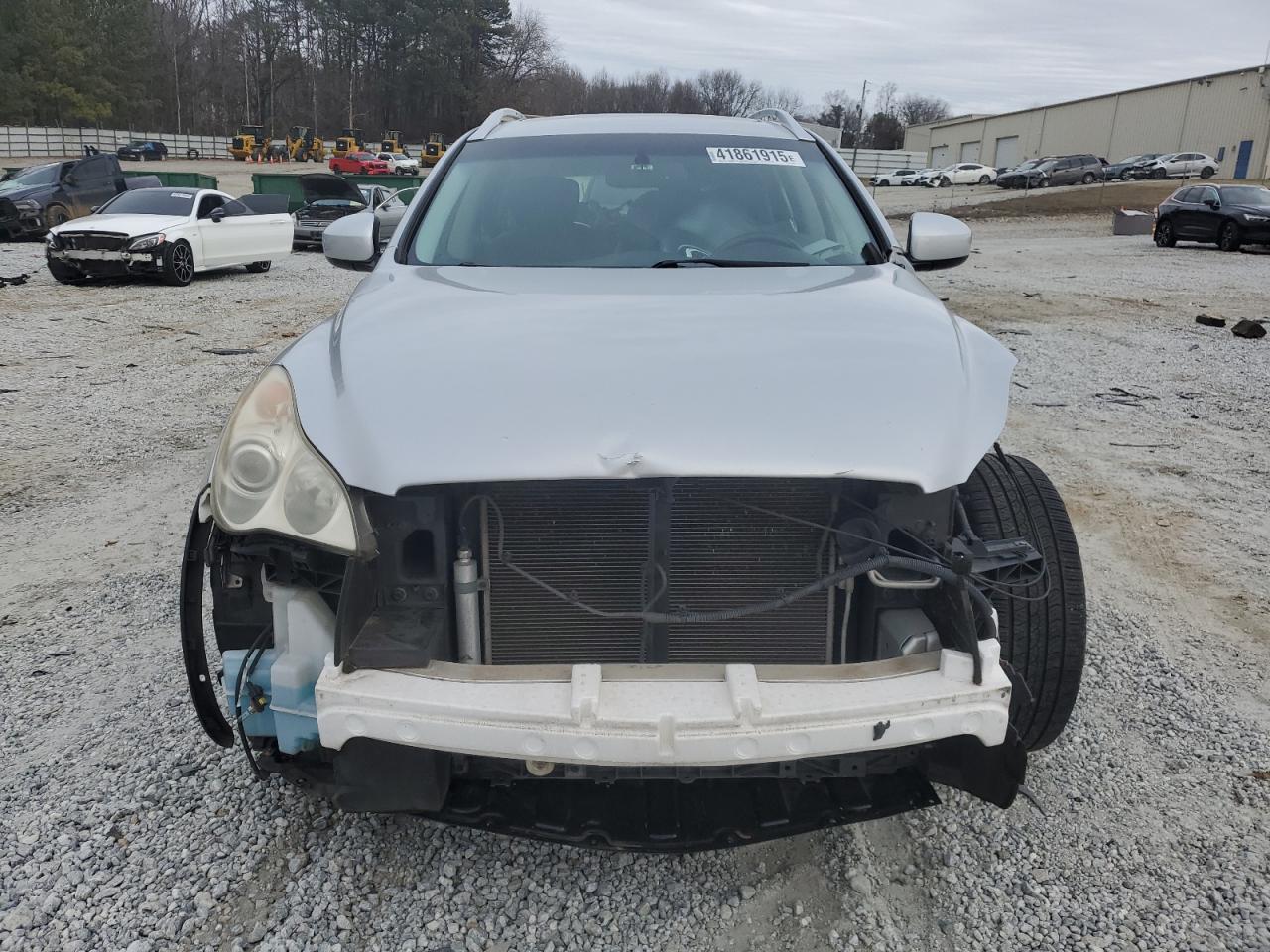 2008 Infiniti EX VIN JNKAJ09E38M305771 Copart auction photo, front end / minor dent/scratches damage thumbnail 5