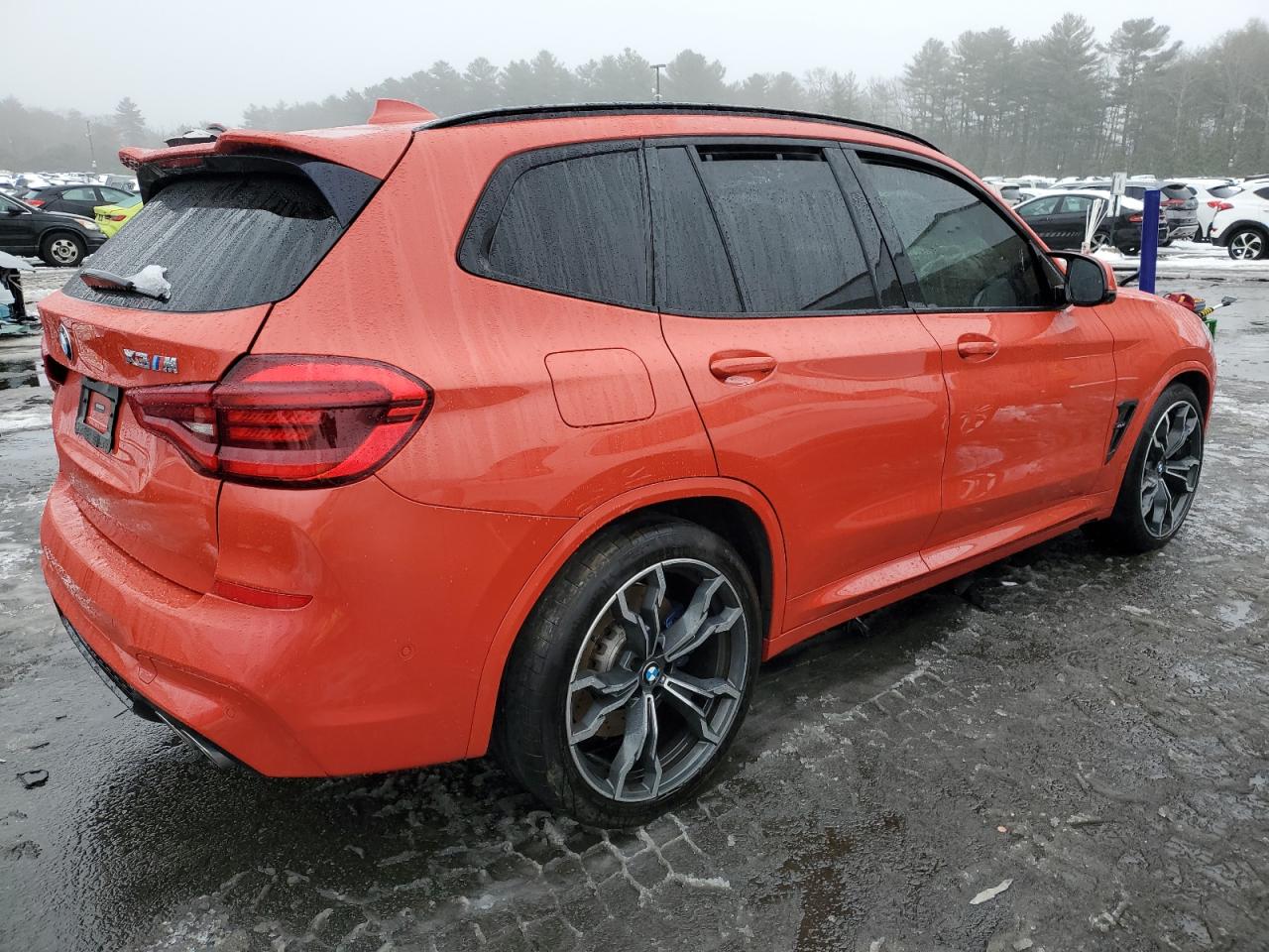 2021 BMW X3 VIN 5YMTS0C02M9G31637 Copart auction photo, front end / minor dent/scratches damage thumbnail 3