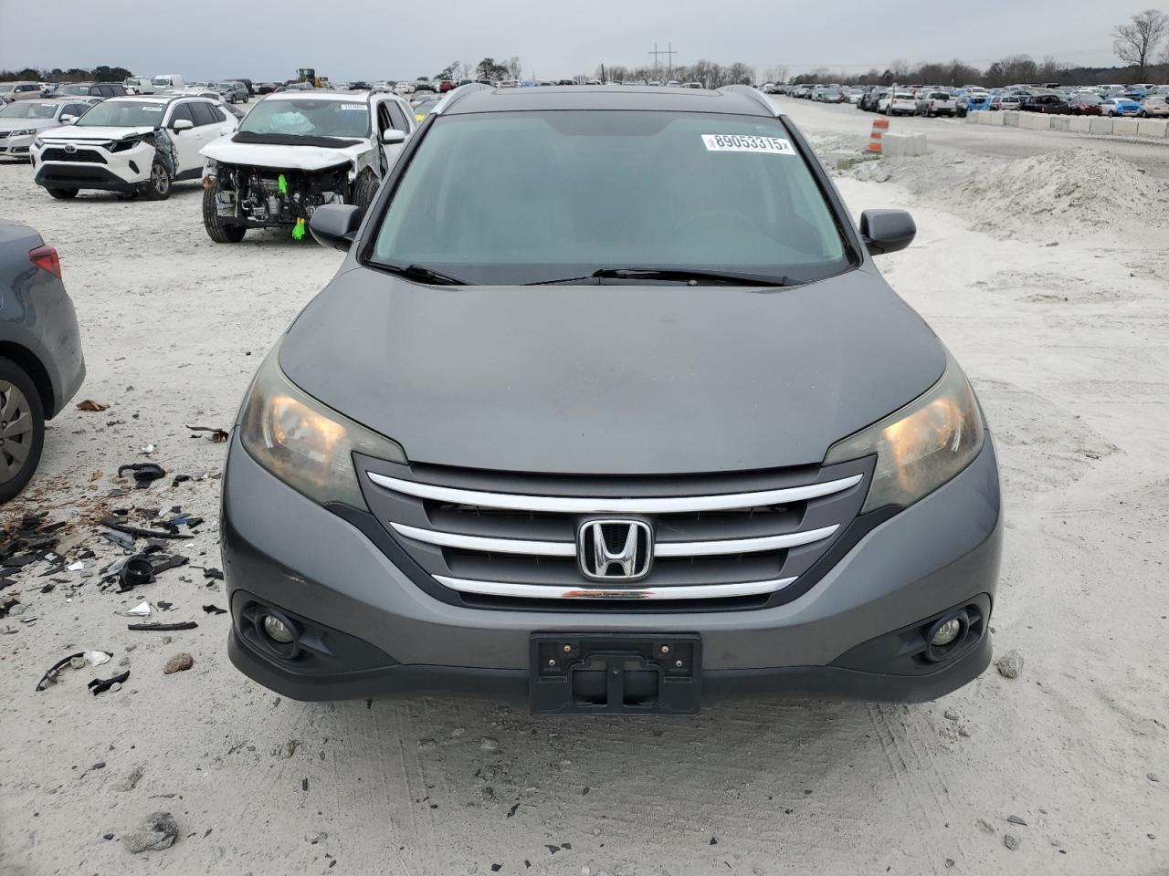 2014 Honda CR-V VIN 5J6RM4H77EL018919 Copart auction photo, rear end damage thumbnail 5
