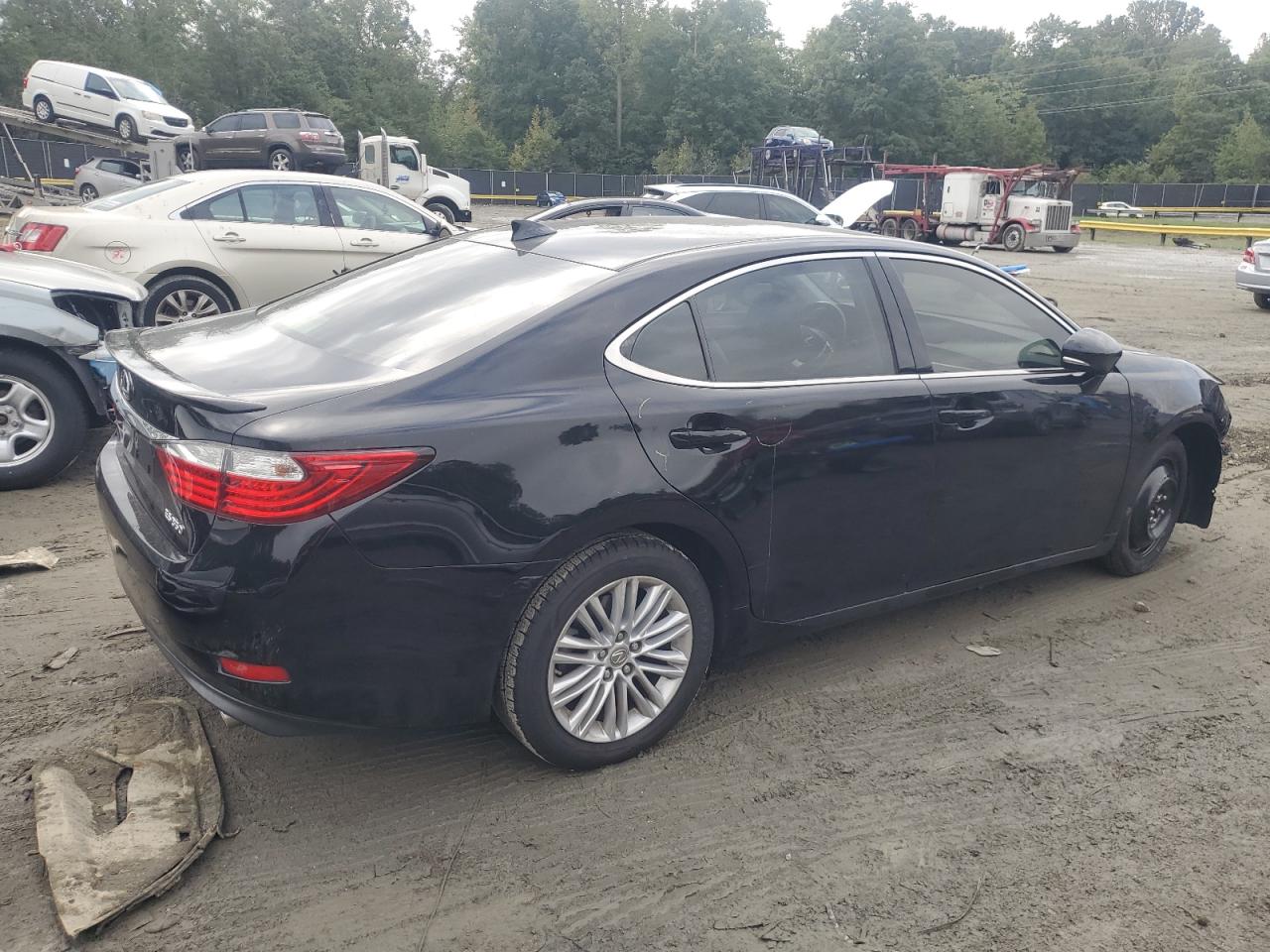 2015 Lexus ES VIN JTHBK1GG0F2206247 Copart auction photo, front end damage thumbnail 3