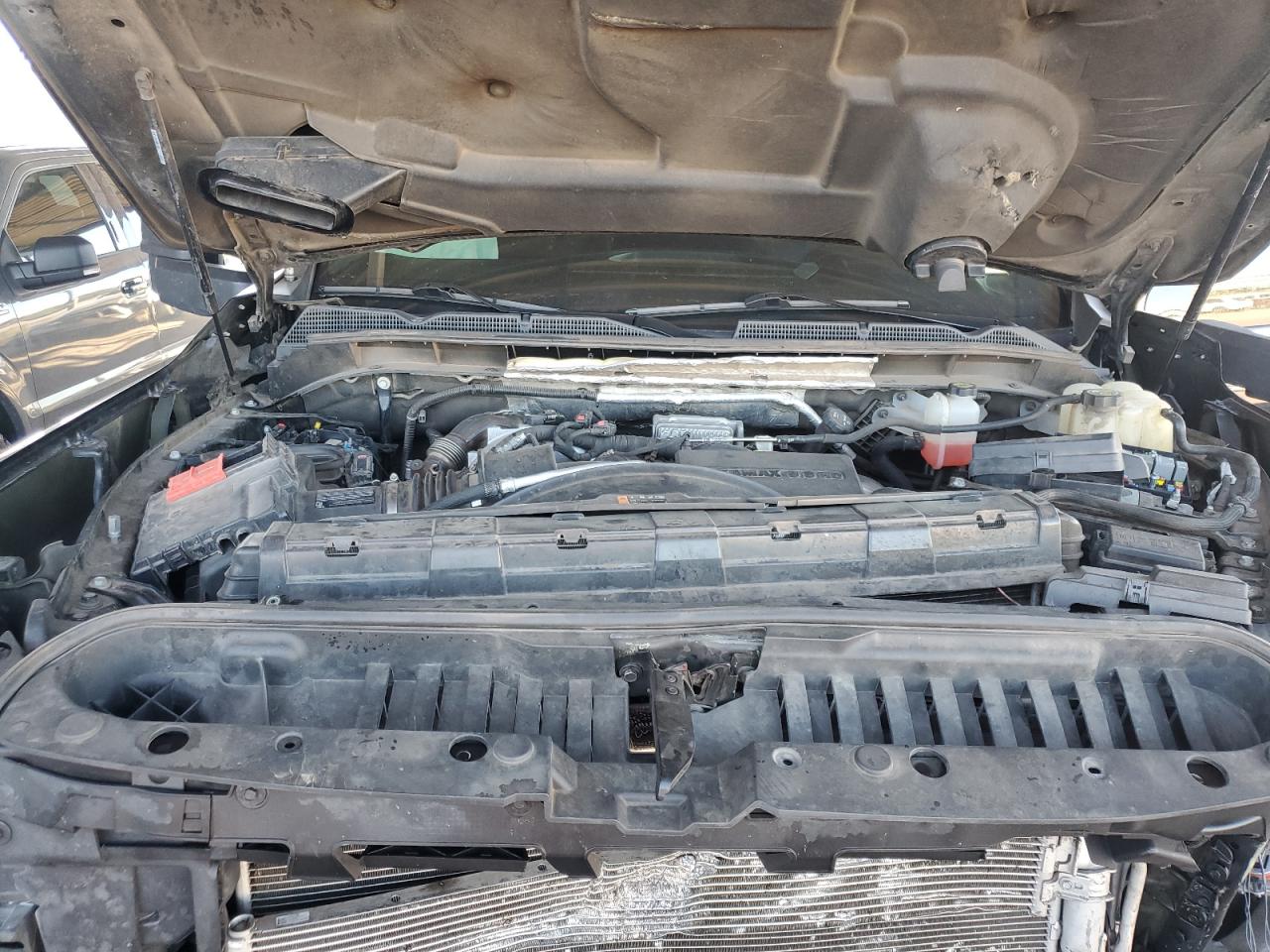 2020 GMC Sierra VIN 1GT49REY2LF270987 Copart auction photo, front end / side damage thumbnail 12
