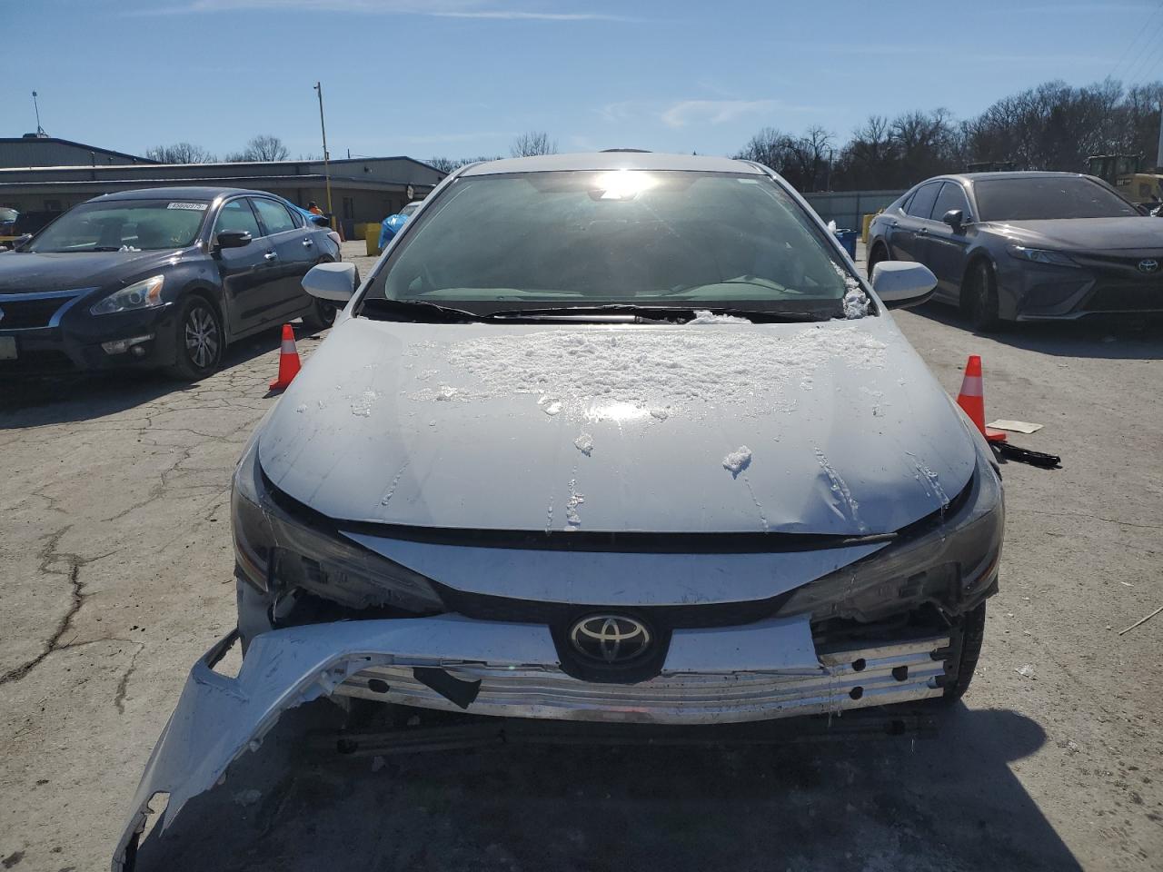 2021 Toyota Corolla VIN 5YFEPMAE9MP161834 Copart auction photo, front end damage thumbnail 5