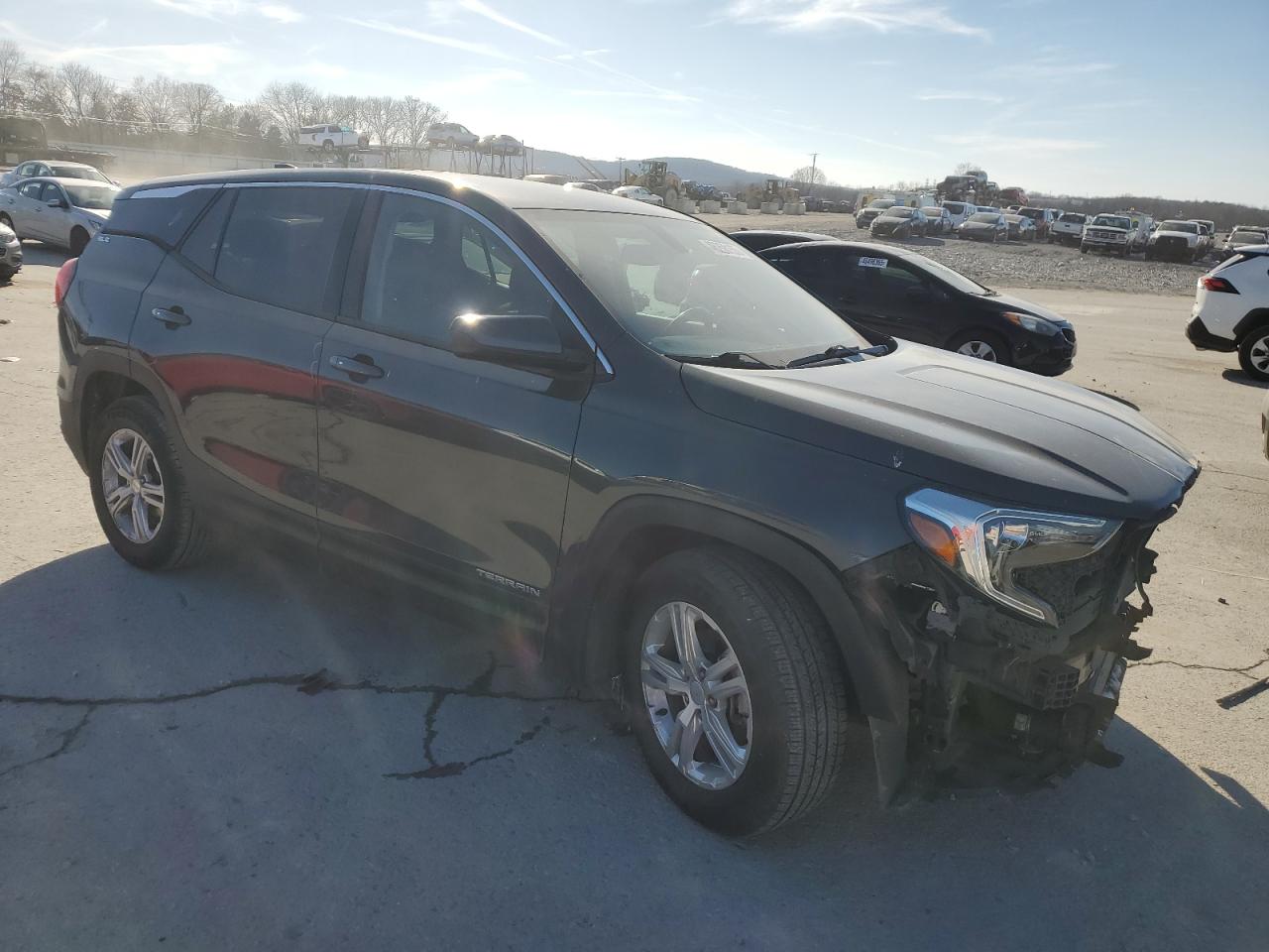 2018 GMC Terrain VIN 3GKALMEVXJL300578 Copart auction photo, all over damage thumbnail 4