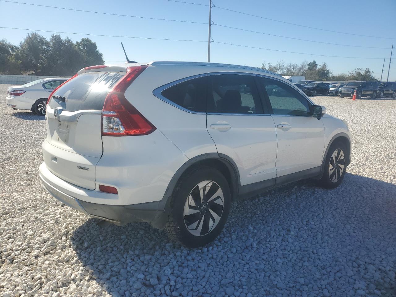 2016 Honda CR-V VIN 5J6RM3H90GL003743 Copart auction photo, side / front end damage thumbnail 3