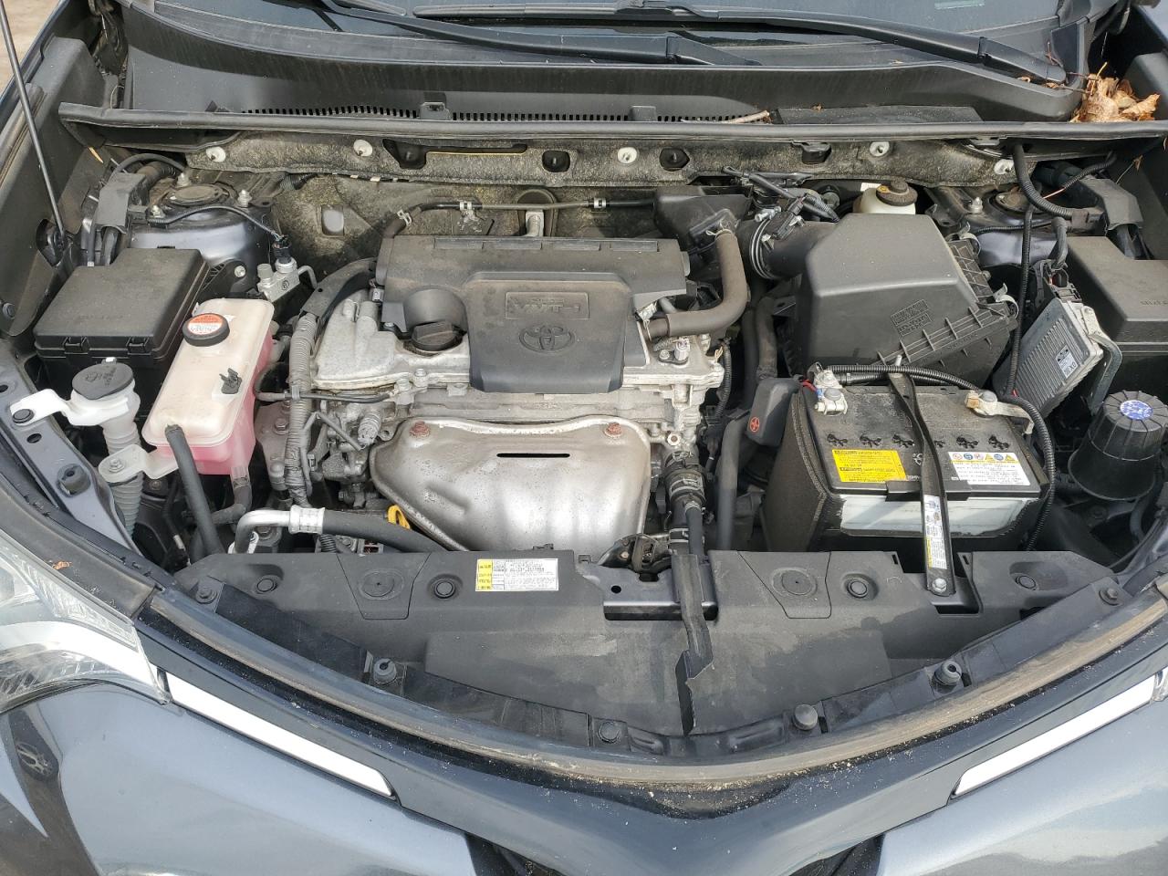 2016 Toyota RAV 4 VIN JTMRFREV5GD186667 Copart auction photo, top/roof damage thumbnail 12