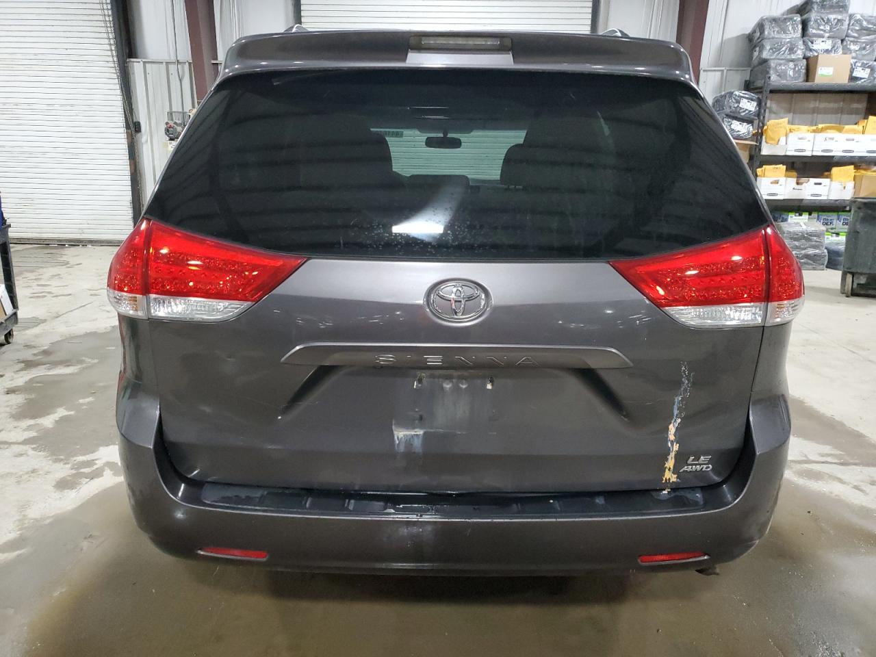 2012 Toyota Sienna VIN 5TDJK3DC7CS041487 Copart auction photo, side damage thumbnail 6