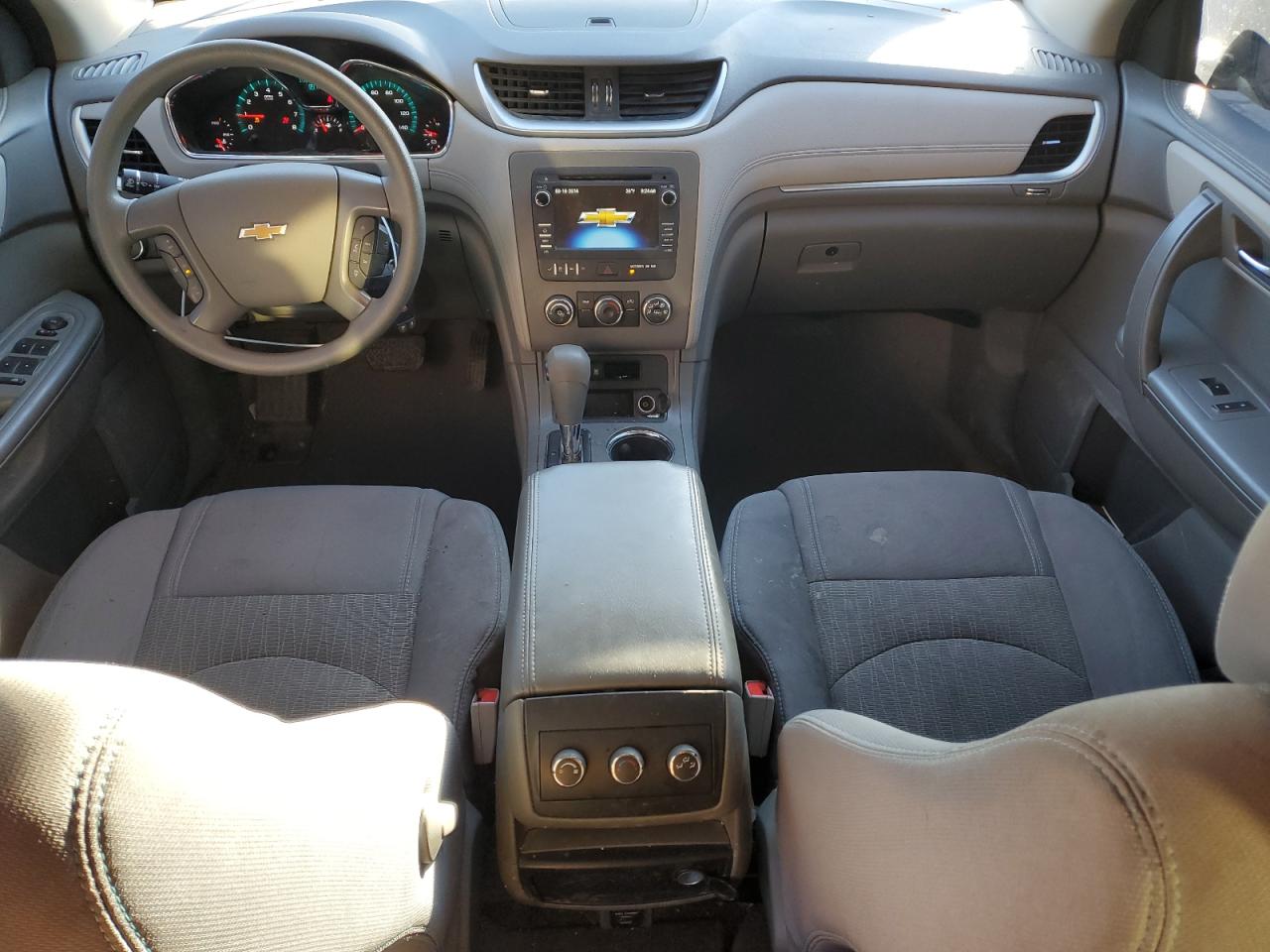 2014 Chevrolet Traverse VIN 1GNKRFED7EJ243343 Copart auction photo, front end damage thumbnail 8