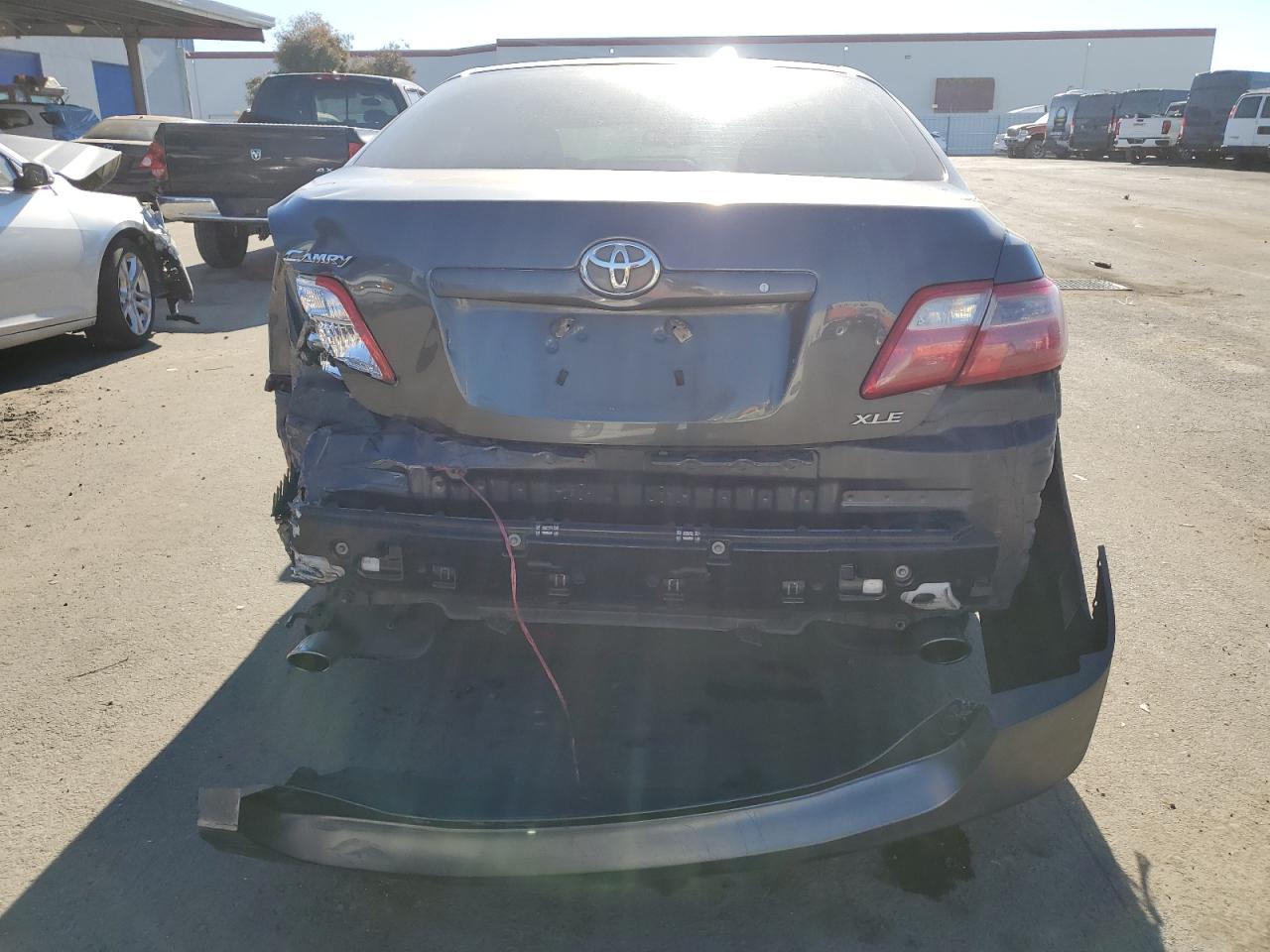 2007 Toyota Camry VIN 4T1BK46K47U010130 Copart auction photo, rear end damage thumbnail 6