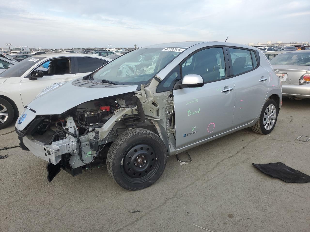 2017 Nissan Leaf VIN 1N4BZ0CP2HC311873