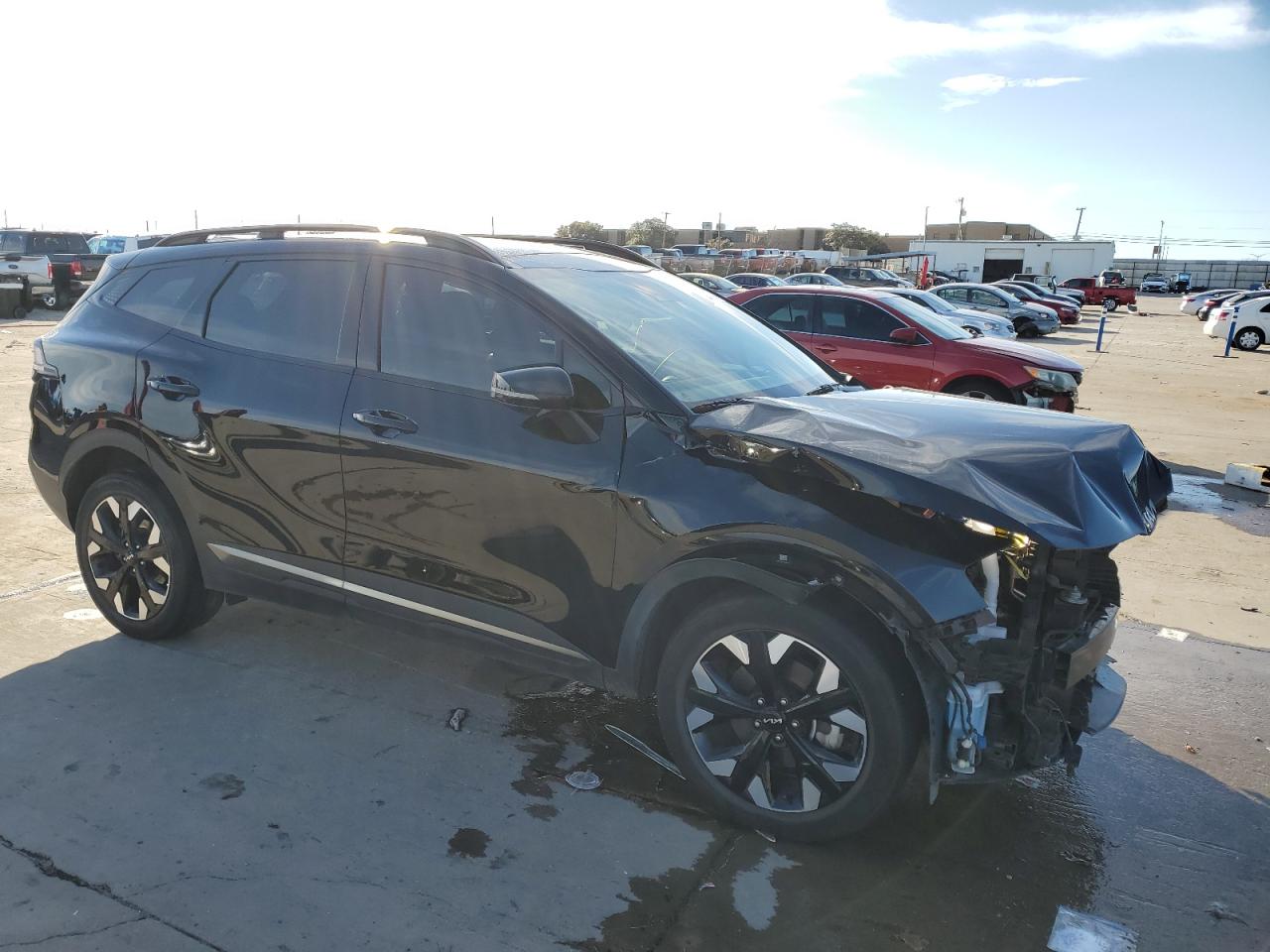 2023 KIA Sportage VIN 5XYK6CAF2PG006477 Copart auction photo, front end damage thumbnail 4