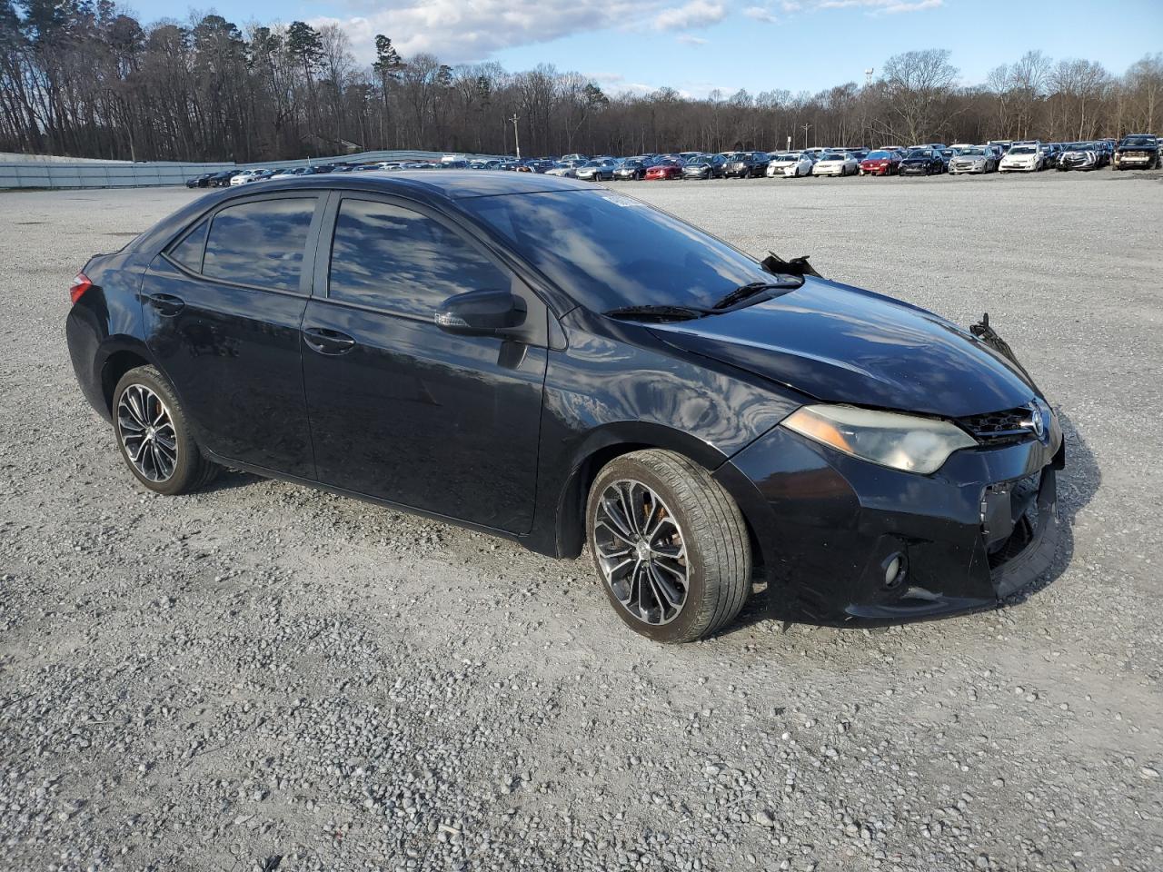 2015 Toyota Corolla VIN 2T1BURHE3FC326536 Copart auction photo, front end damage thumbnail 4