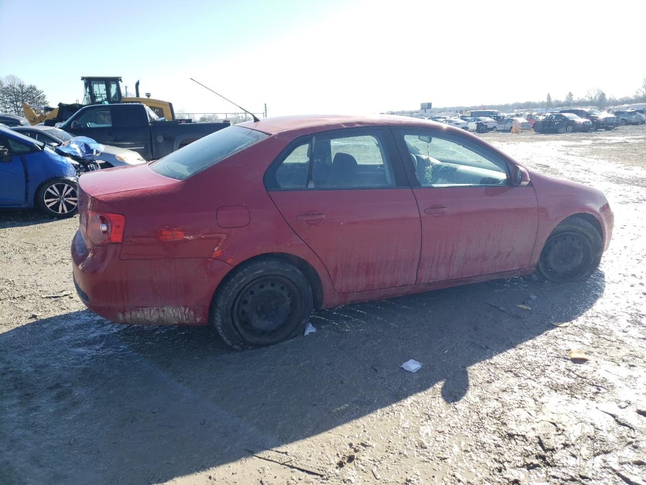 2007 Volkswagen Jetta VIN 3VWPF71K67M087901 Copart auction photo, rollover / undercarriage damage thumbnail 3