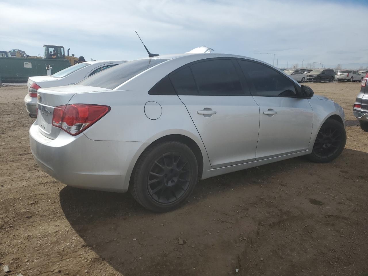 2013 Chevrolet Cruze VIN 1G1PA5SH2D7102417 Copart auction photo, front end / side damage thumbnail 3